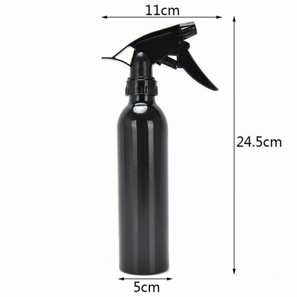 Download Tattoo Spray Bottle 250ml Black Aluminum FineMist Spray Beauty Hair - Lucky's Tattoo Supply